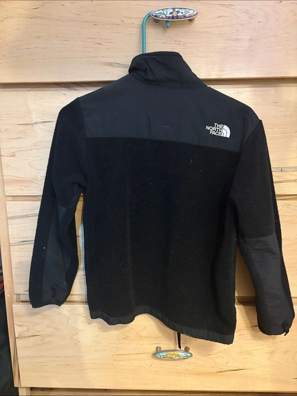 The North Face Kids Black Full-Zip Fleece Jacket